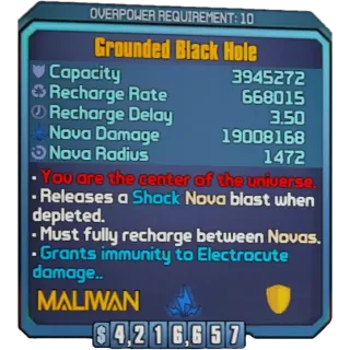 borderlands 2: Black Hole (Xbox/PC) (adjustable level)