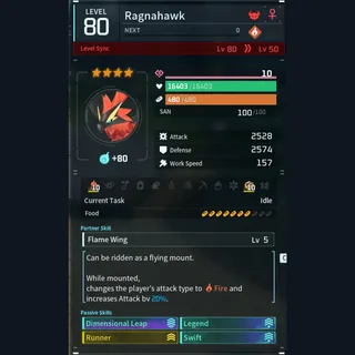Max Legit Ragnahawk god-roll (glider/transport/full-speed mount)