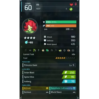 bristla godroll (worker) pal palworld