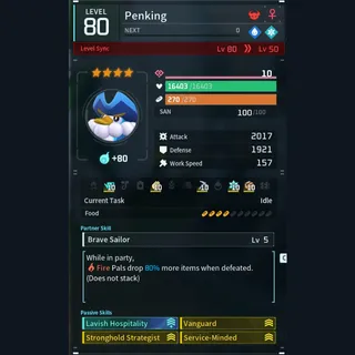 Max Legit Penking god-roll (booster)