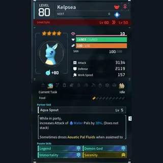 Max Legit Kelpsea god-roll (legit attacker)