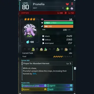 Max Legit Prunelia god-roll (glider/transport/full-speed mount)