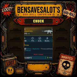Bensavesalot Storefront - Chuck | Any Level
