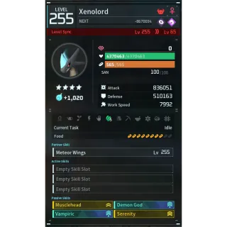 xenolord MODDED attacker  palworld