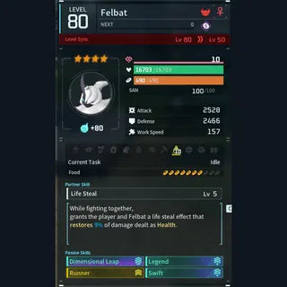 Max Legit Felbat god-roll (glider/transport/full-speed mount)