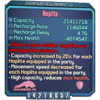 Borderlands 2 : Hoplite any level or OP LEVEL 1-10 (XBOX/PC)