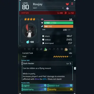 Max Legit Roujay god-roll (legit attacker)