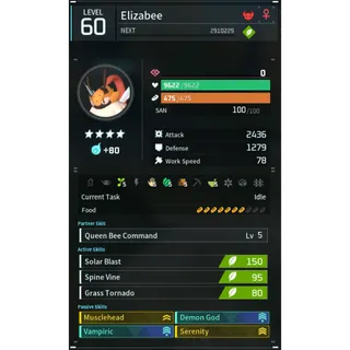 Palworld: Elizabee godroll (attacker) pal | Pal World | Pals