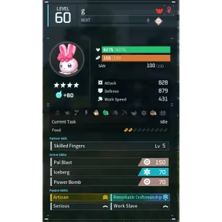 ribunny  godroll (worker) pal palworld