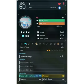 Jelliette (worker) Palworld