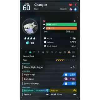 ghangler godroll (worker) pal palworld