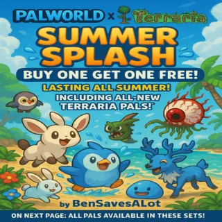 MODDED pal bundle (PALWORLD)(pc/xbox/ps) (requires global pal box)