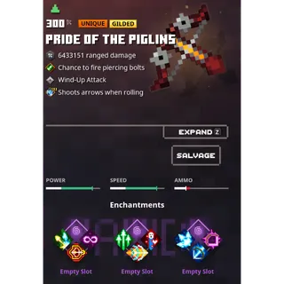 minecraft dungeons:  pride of the piglins