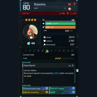 Max Legit Dazemu god-roll (mount)