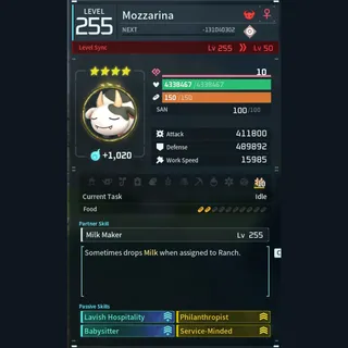 Modded Mozzarina god-roll (cattle)