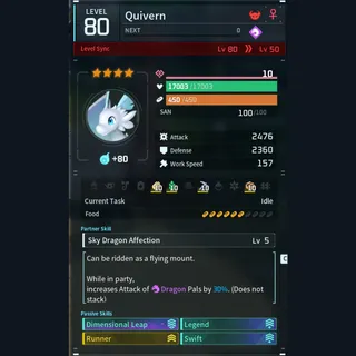 Max Legit Quivern god-roll (glider/transport/full-speed mount)