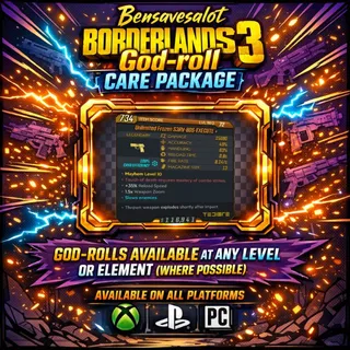 Bensavesalot God-Roll Gear drop (S3RV-80S-EXECUTE )