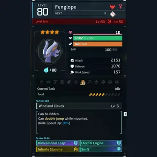 Max Legit Fenglope god-roll (mount)
