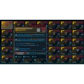 Borderlands 4: All vindictive Enhancements level 60 or any level