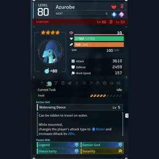 Max Legit Azurobe god-roll (legit attacker)