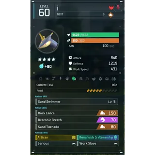 surfent terra godroll (worker) pal palworld