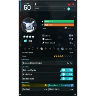 Loupmoon  cryst godroll (worker) pal palworld