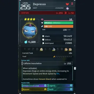 Modded Depresso god-roll (glider/transport/full-speed mount)