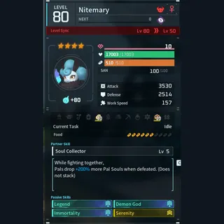 Max Legit Nitemary god-roll (legit attacker)