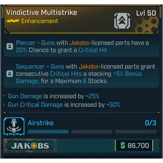 GROLL vindictive multistrike (gun damage and crit)