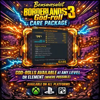 Bensavesalot God-Roll Gear drop (Kaoson)