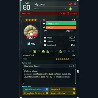 Max Legit Mycora god-roll (booster)