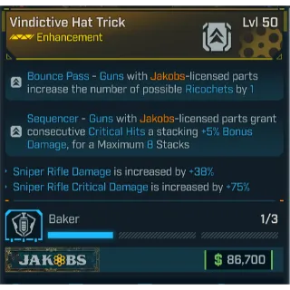 GROLL vindictive hat trick (gun damage and crit)