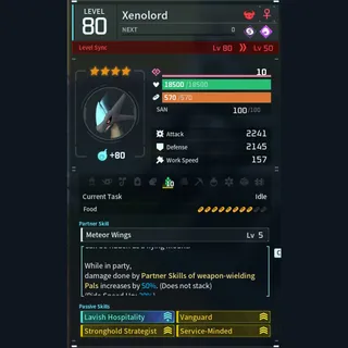 Max Legit Xenolord god-roll (booster)