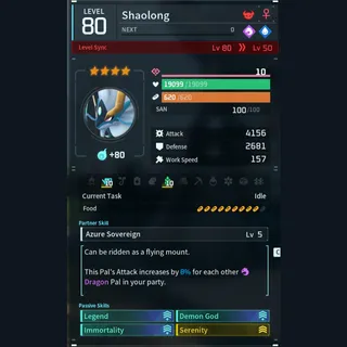 Max Legit Shaolong god-roll (legit attacker)
