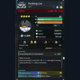 Palworld: Modded Penking godroll (worker) pal Pals | Pal World | Pals