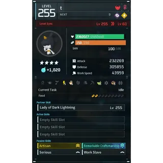 dazzi noct MODDED (worker) pal palworld