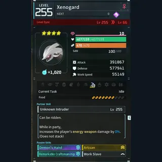 Palworld: Modded Xenogard godroll (worker) pal Pals | Pal World | Pals
