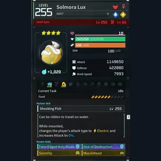 Palworld: Modded Solmora godroll (attacker) pal Pals | Pal World | Pals