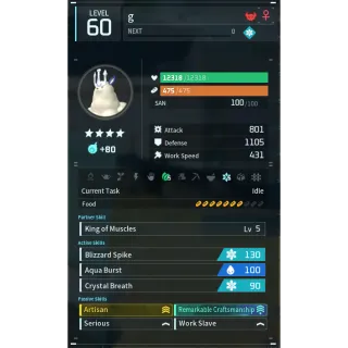 kingpaca cryst godroll (worker) pal palworld