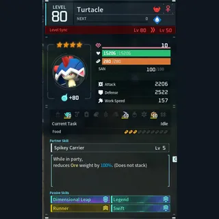 Max Legit Turtacle god-roll (glider/transport/full-speed mount)
