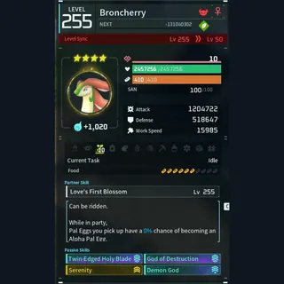 Modded Broncherry god-roll (attacker)