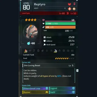 Max Legit Reptyro god-roll (glider/transport/full-speed mount)