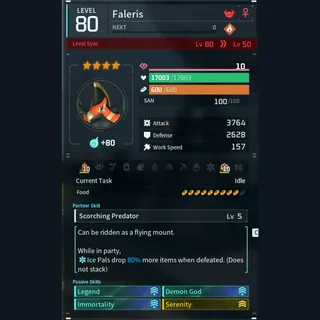 Max Legit Faleris god-roll (legit attacker)