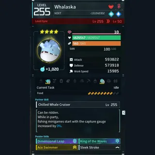 Modded Whalaska god-roll (swimmer)