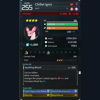 Palworld: Modded Chillet godroll (attacker) pal Pals | Pal World | Pals