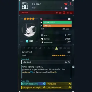 Max Legit Felbat god-roll (booster)