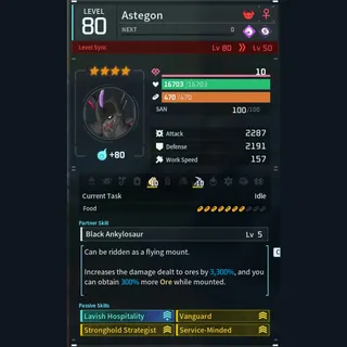 Max Legit Astegon god-roll (booster)
