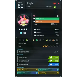 Flopie godroll (attacker) pal palworld