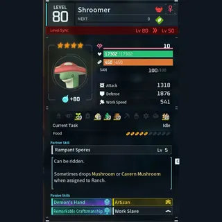 Max Legit Shroomer god-roll (worker)
