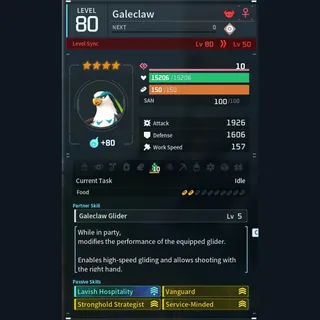 Max Legit Galeclaw god-roll (booster)